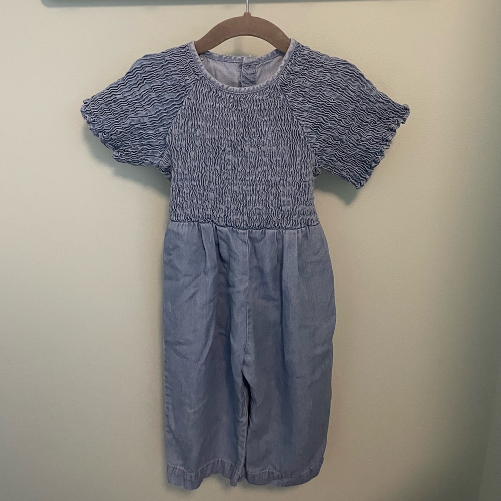 Zara Denim Jumpsuit